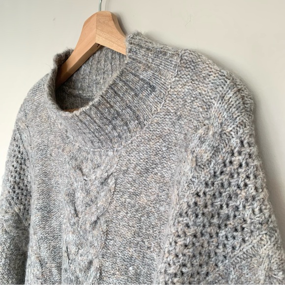 World Market Gray Soft Pullover Cardigan NWT - Picture 2 of 7